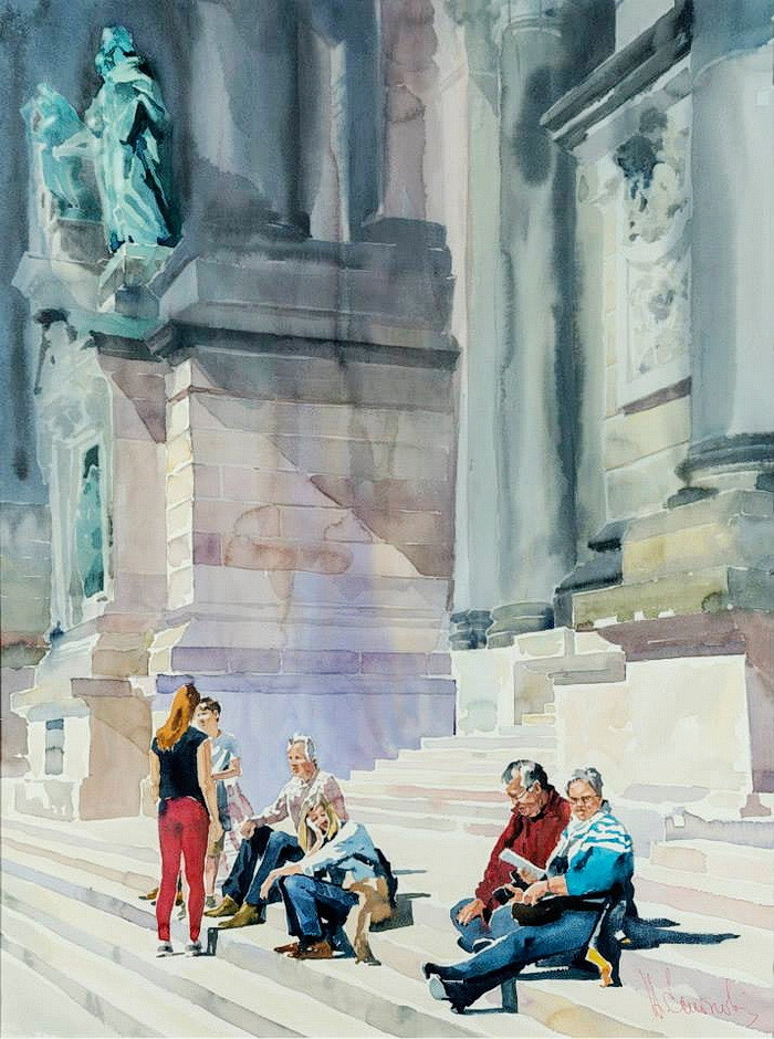 Художник Андрей Кимович Есионов.
