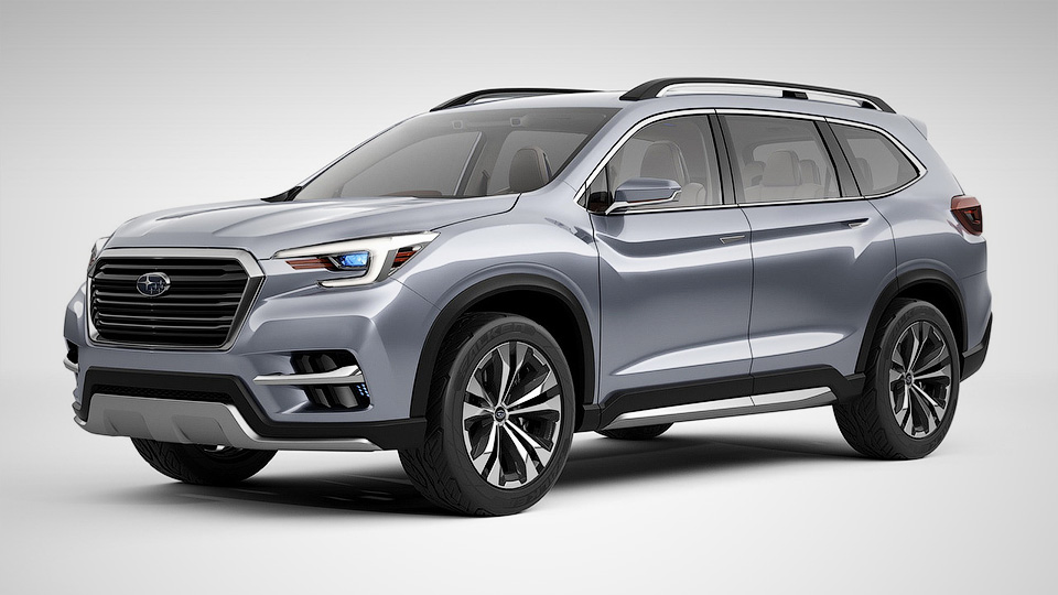 Subaru приблизила к серии новый большой кроссовер
