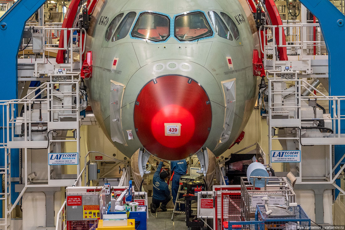 Репортаж с завода Airbus. Новый бизнес-класс "Аэрофлота"