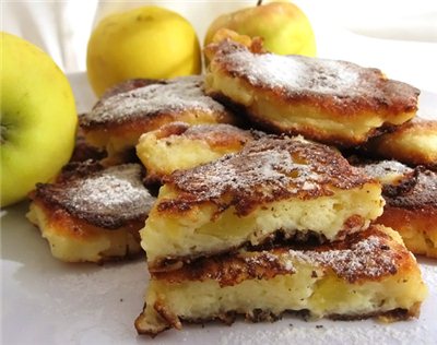 Посадские яблочные творожники