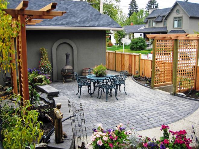 Дизайн двора частного дома: создаем уютное пространство