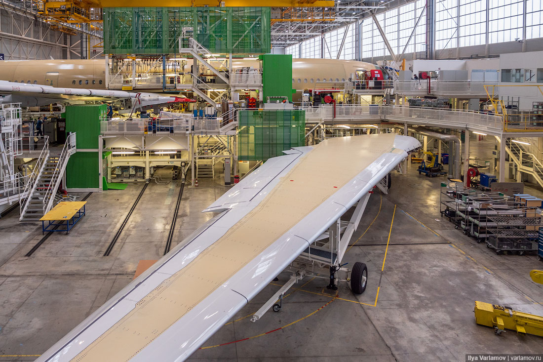 Репортаж с завода Airbus. Новый бизнес-класс "Аэрофлота"