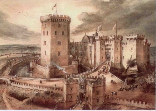 Замки Англии: Раглан (Raglan Castle)