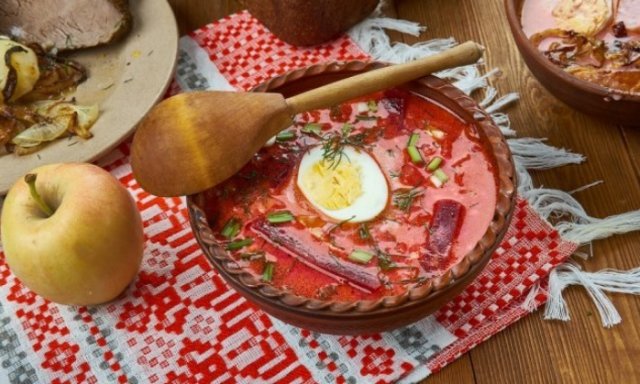 Литовский холодный суп пошаговый рецепт с фото