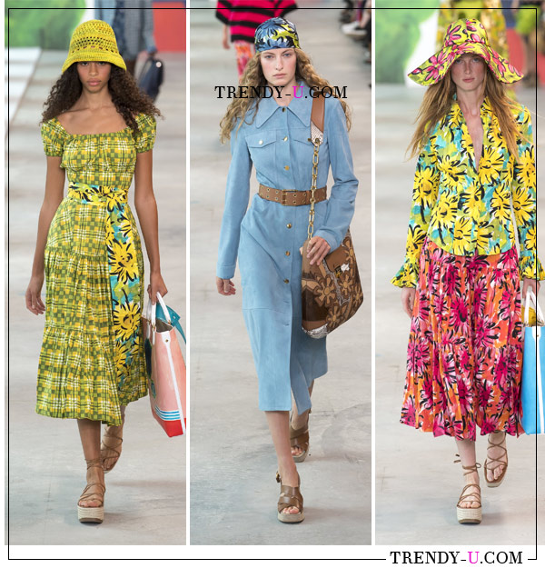 Шляпки Michael Kors Collection SS 2019