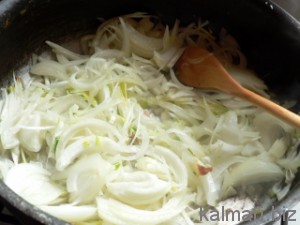 Жареный лук. Жареный лук.