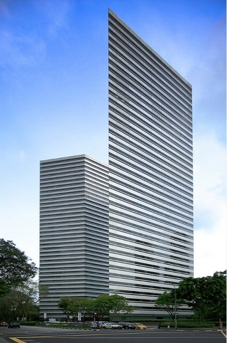 Необычный комплекс Gateway в Сингапуре.