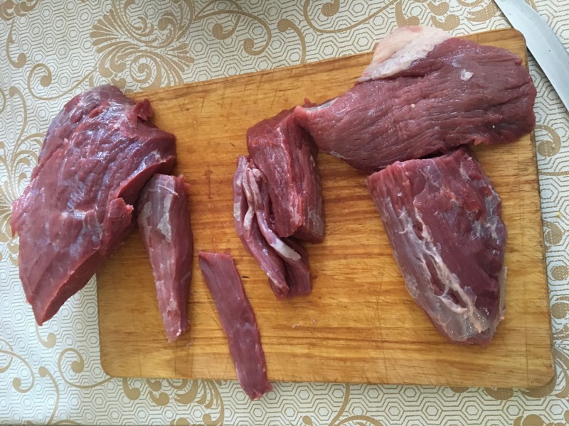 Простой рецепт сушеного мяса