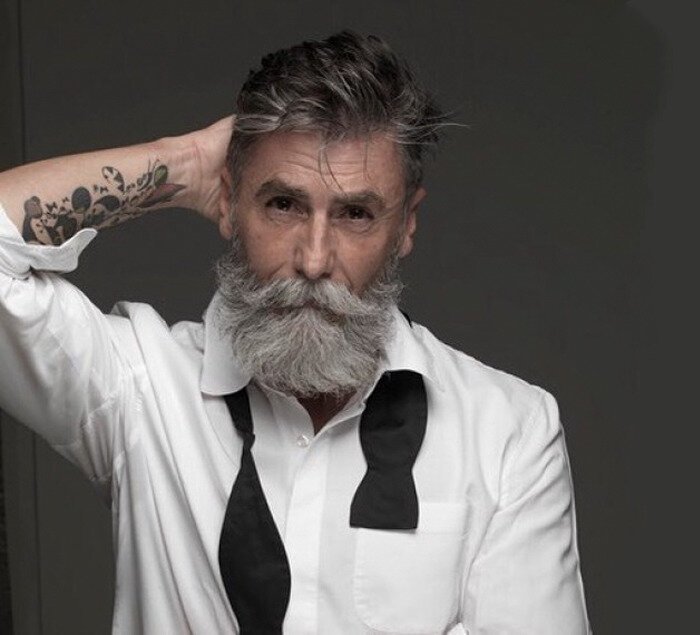 Борода — страшная сила: 60-летний пенсионер исполнил свою мечту и стал моделью Борода — страшная сила: 60-летний пенсионер исполнил свою мечту и стал моделью