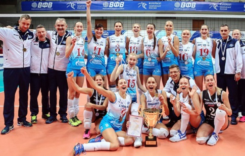 Московское "Динамо" выиграло волейбольную Суперлигу сезона-2018/19