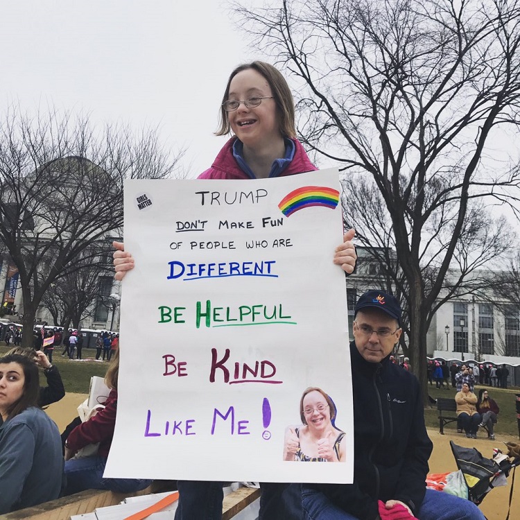 Марш женщин против Трампа