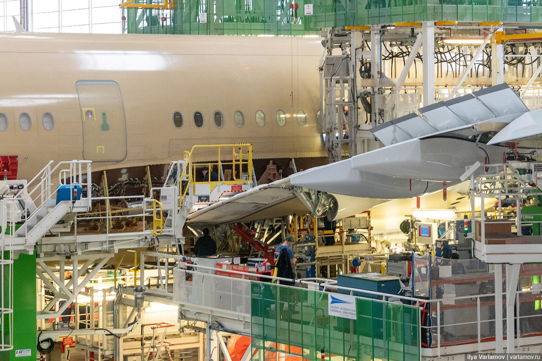Репортаж с завода Airbus. Новый бизнес-класс "Аэрофлота"