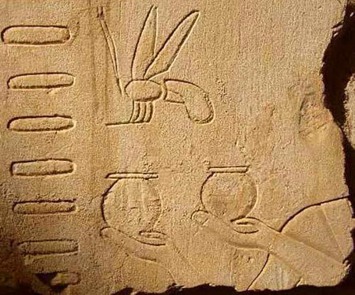 В гробницах фараонов находили мёд.