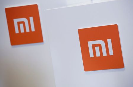 FILE PHOTO: Xiaomi logos are seen during a news conference in Hong Kong, China June 23, 2018. REUTERS/Bobby Yip