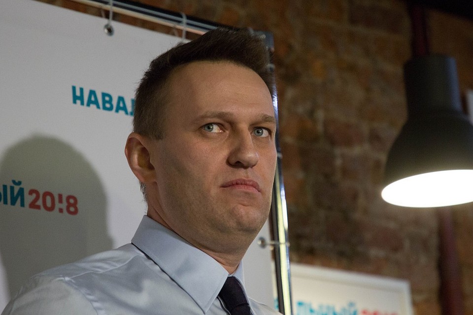 Оппозиционер Алексей Навальный