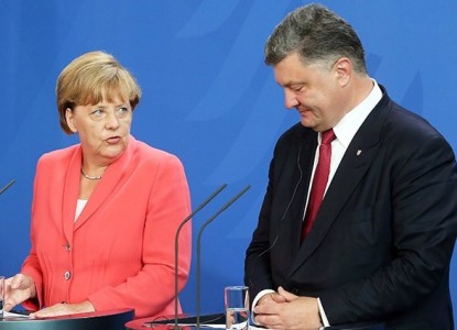 меркель порошенко