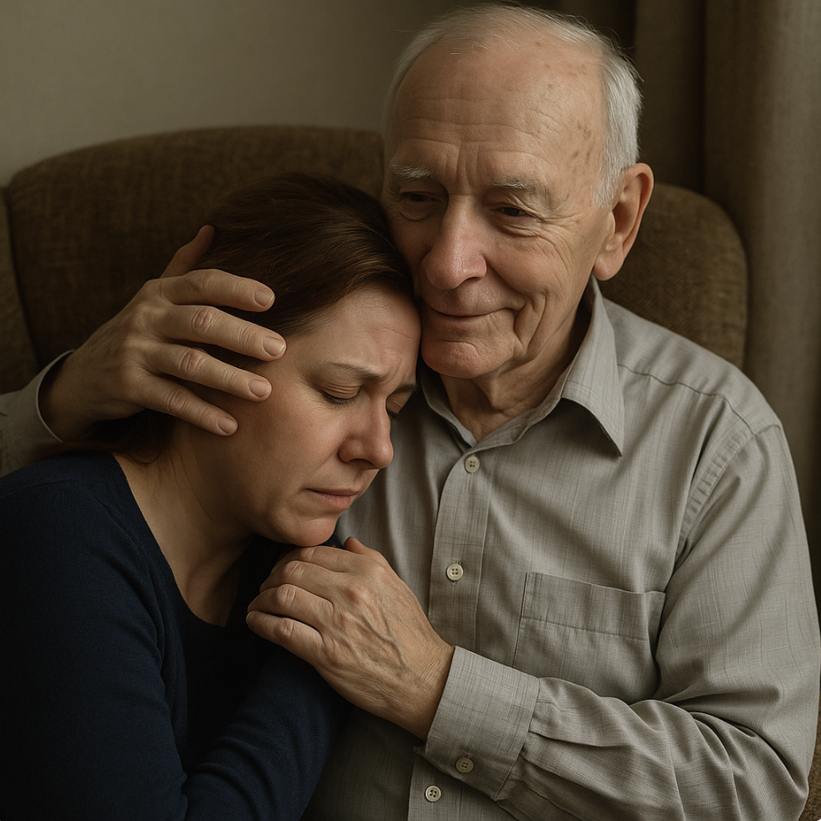 — Папочка, папочка, мне больно…