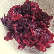 Фото приготовления рецепта: Свекольное печенье на гречневой муке