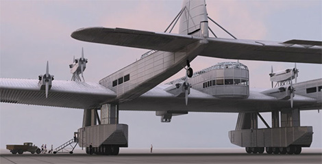 Самолет Калинин К-7 : Летающая крепость Самолет Калинин К-7 : Летающая крепость
