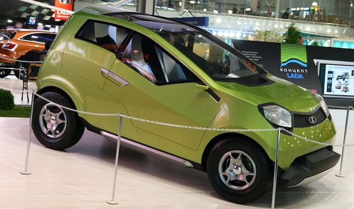 А это вы видели? Концепт Lada Kalina 4×4 А это вы видели? Концепт Lada Kalina 4×4