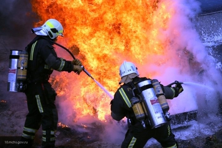 В Липецкой области во время пожара в частном доме заживо сгорела женщина