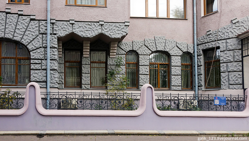 Причудливый декор московских домов в стиле модерн, ч.2