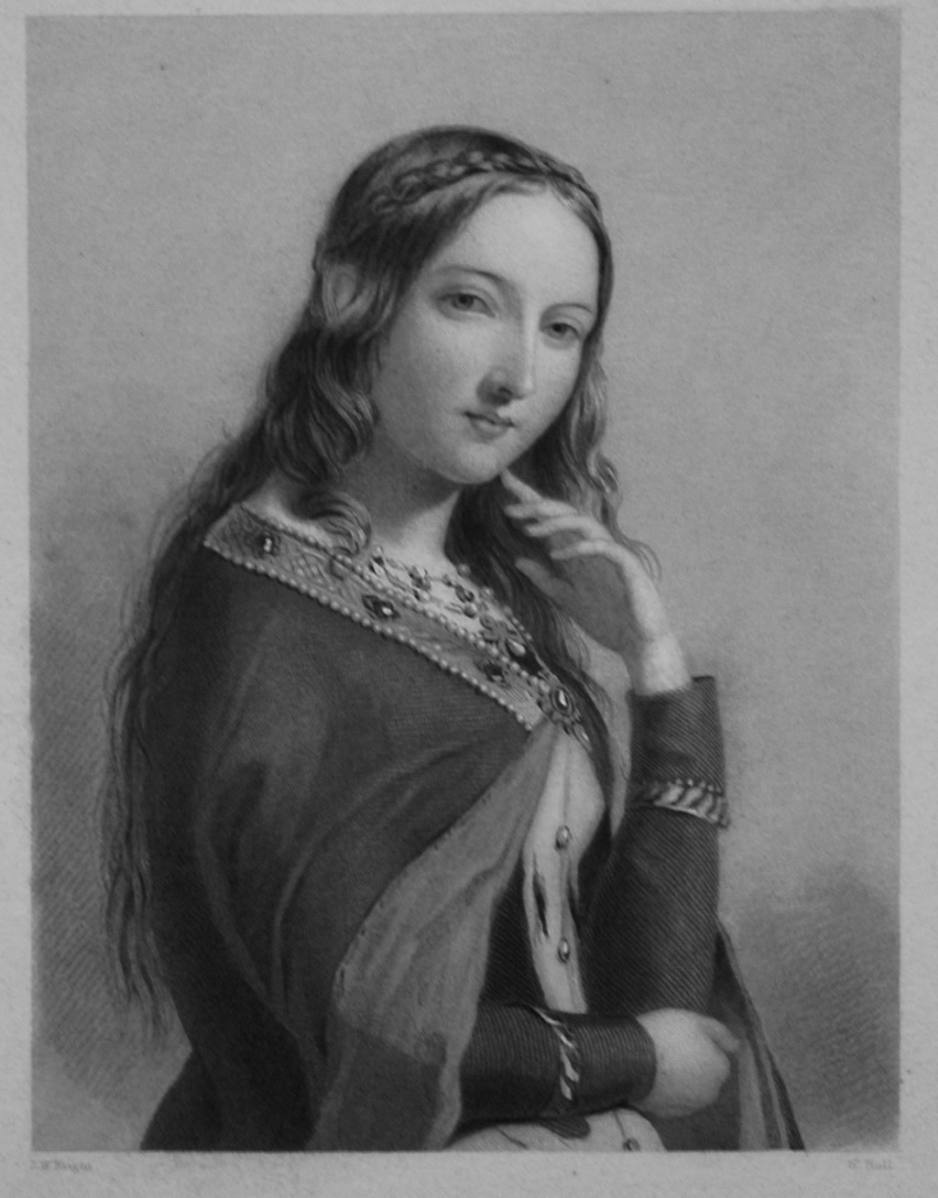Шекспировские героини в гравюрах из альбома 1849г.