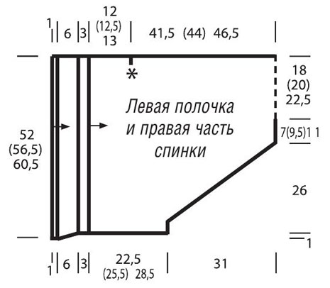 ПЕТЕЛЬКА К ПЕТЕЛЬКА. Жакет связаный поперёк ПЕТЕЛЬКА К ПЕТЕЛЬКА. Жакет связаный поперёк