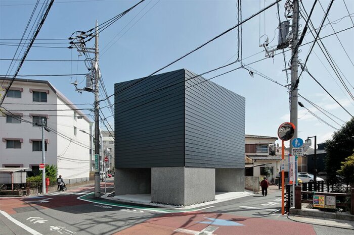 Японцы построили 5-угольный дом, в котором нет фасадных окон
