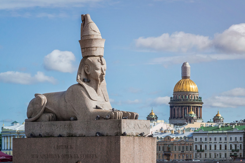 Петербургские сфинксы. Что скрывается за их улыбками история, санкт-петербург, сфинксы