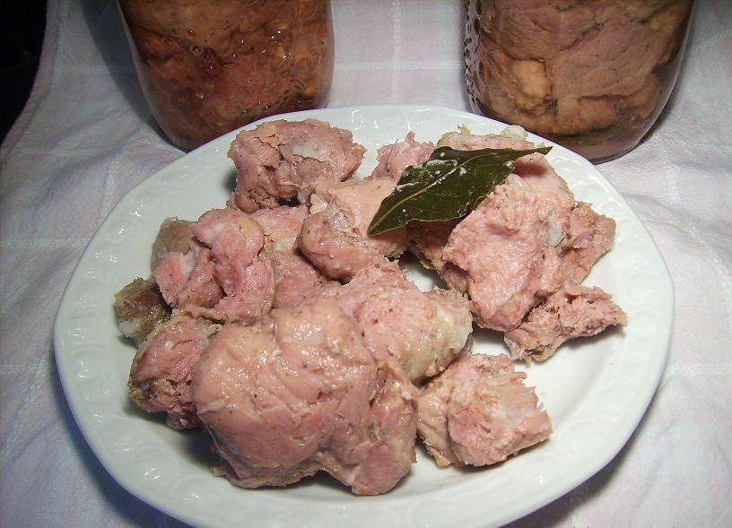 рецепты приготовление тушенки из курицы
