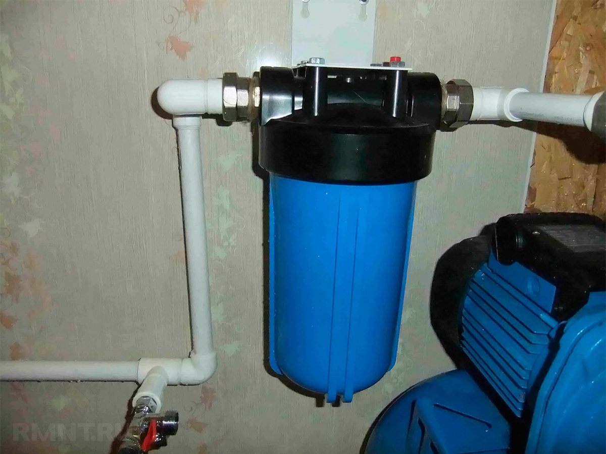 Установка фильтра для воды