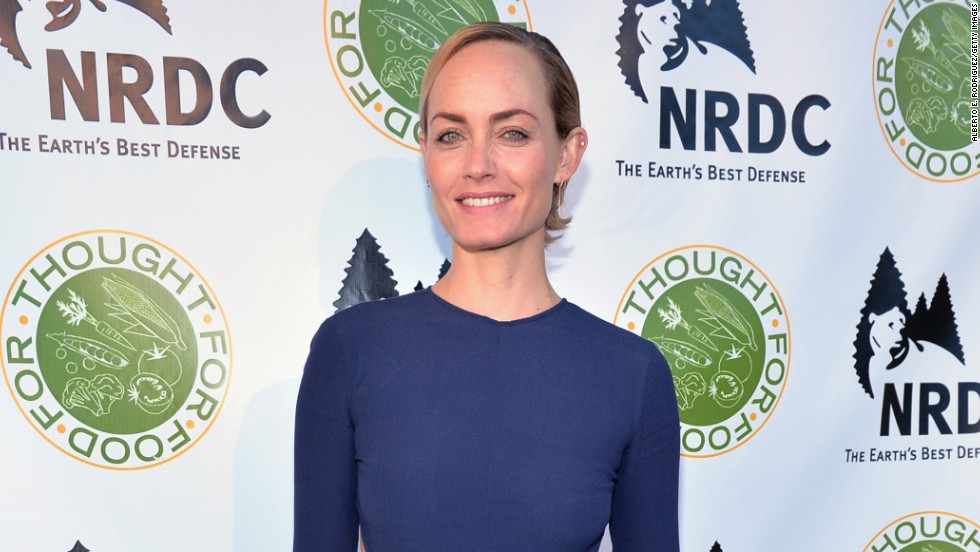 Actress and model Amber Valletta had her