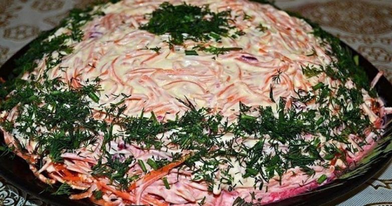 Салаты с корейской моркови рецепты с простые и вкусные