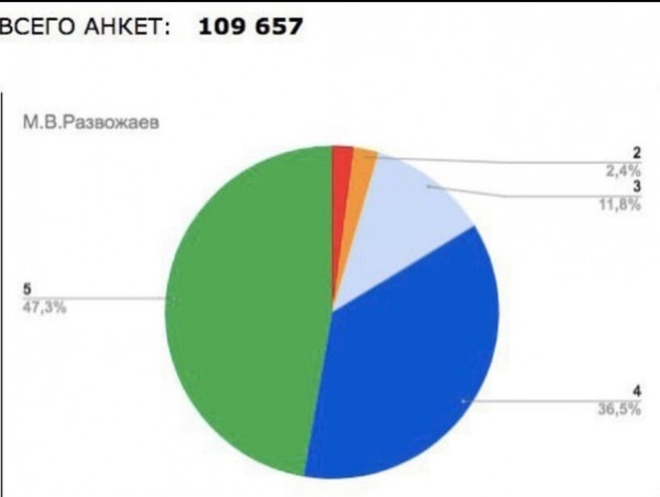 Севастопольцы поставили врио губернатора Михаилу Развожаеву твёрдую четвёрку