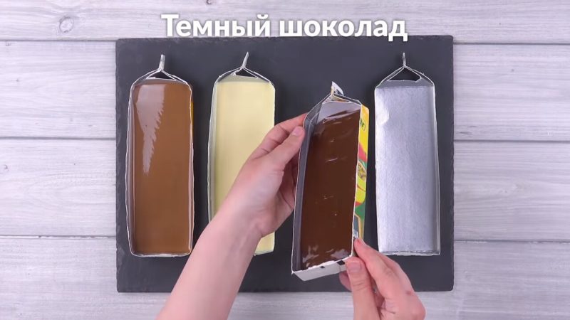 Всего пара коробок из-под сока и великолепный десерт готов Всего пара коробок из-под сока и великолепный десерт готов