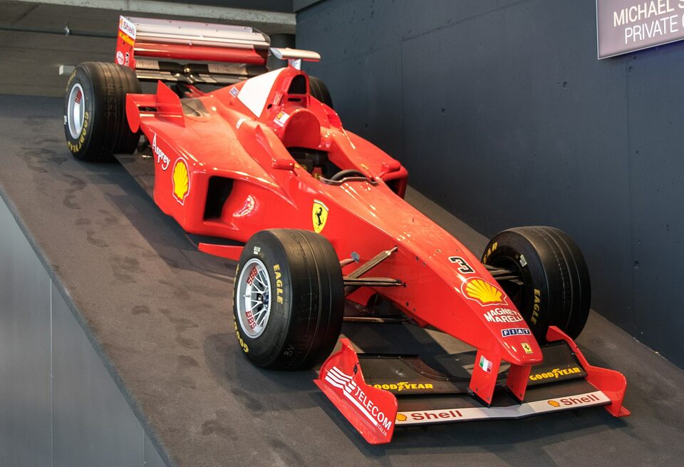 Michael Schumacher Race-Winning Ferrari F300 Sells For $6