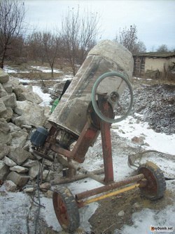 БЕТОНОМЕШАЛКА ИЗ БОЧКИ ИЛИ СТИРАЛЬНОЙ МАШИНЫ