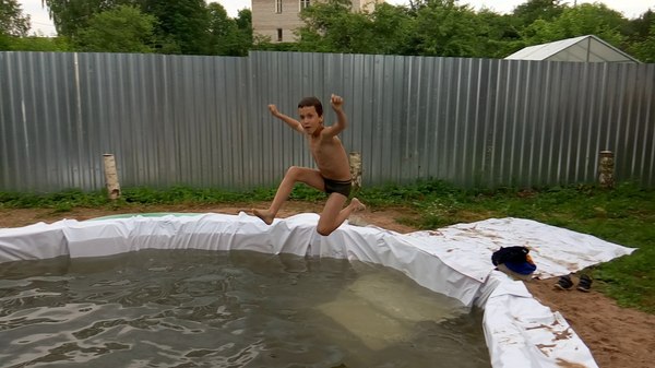 Постройка эконом бассейна Постройка эконом бассейна
