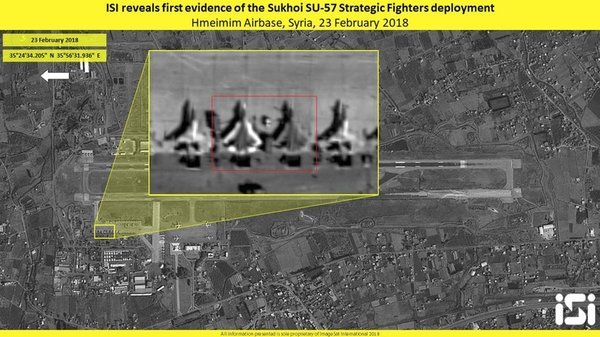 СМИ сообщили о боевом крещении Су-57 в Сирии: применена гиперзвуковая ракета СМИ сообщили о боевом крещении Су-57 в Сирии: применена гиперзвуковая ракета