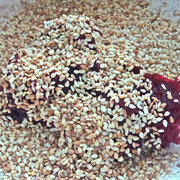 Фото приготовления рецепта: Свекольное печенье на гречневой муке