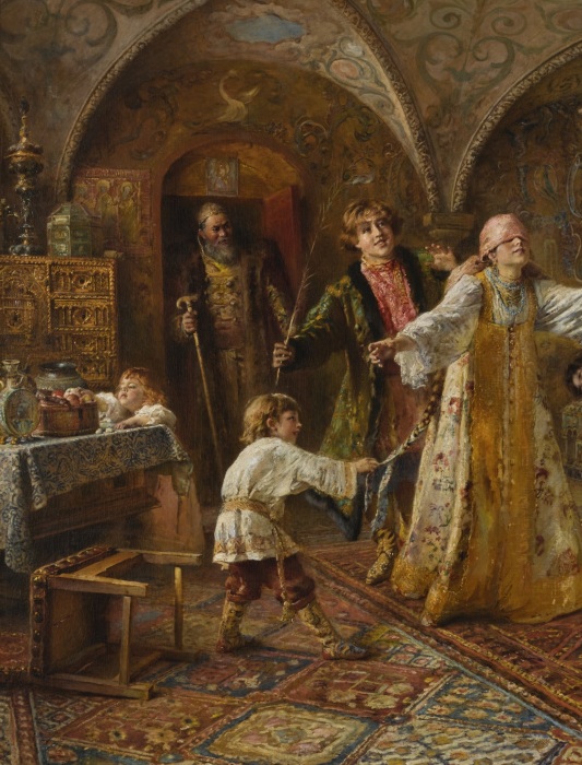 Игра в жмурки. Фрагмент. Игра в жмурки. Фрагмент.