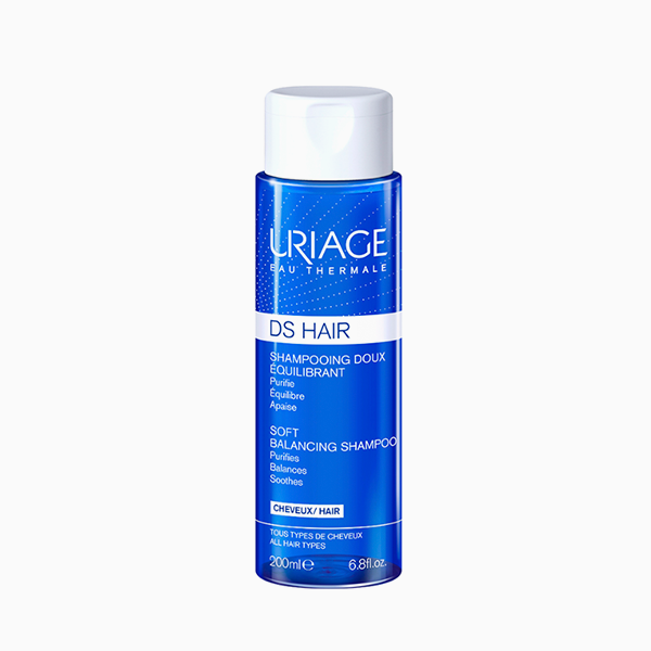 Мягкий балансирующий шампунь для всех типов волос DS Hair, Uriage