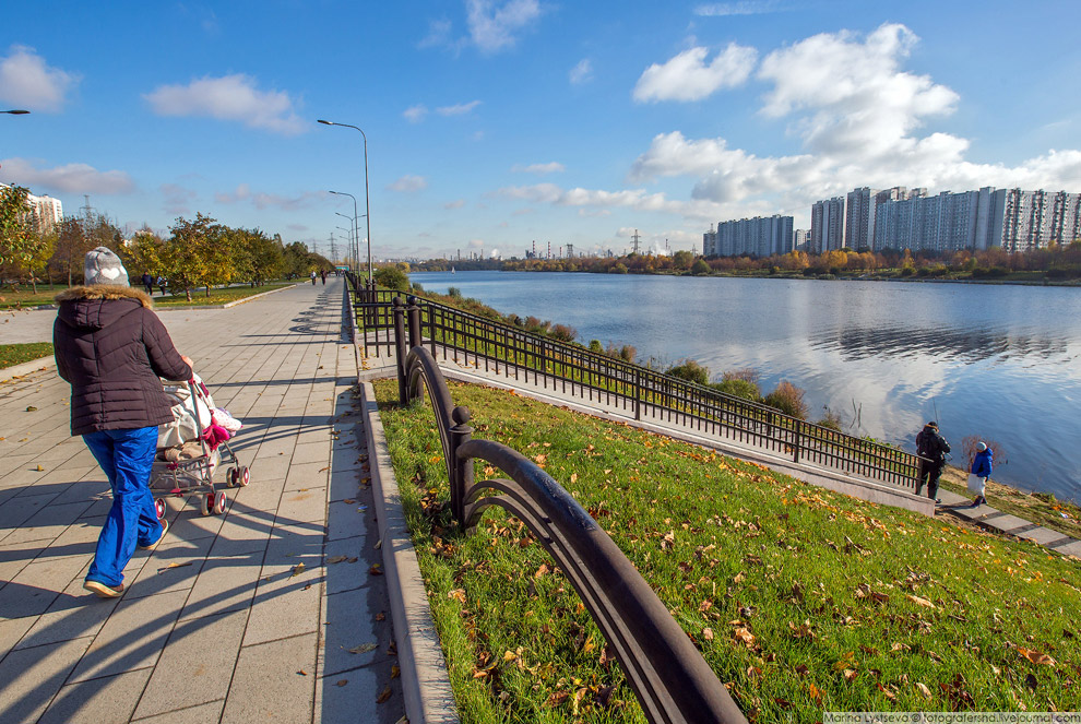 Прогулка по обновленному парку 850-летия Москвы