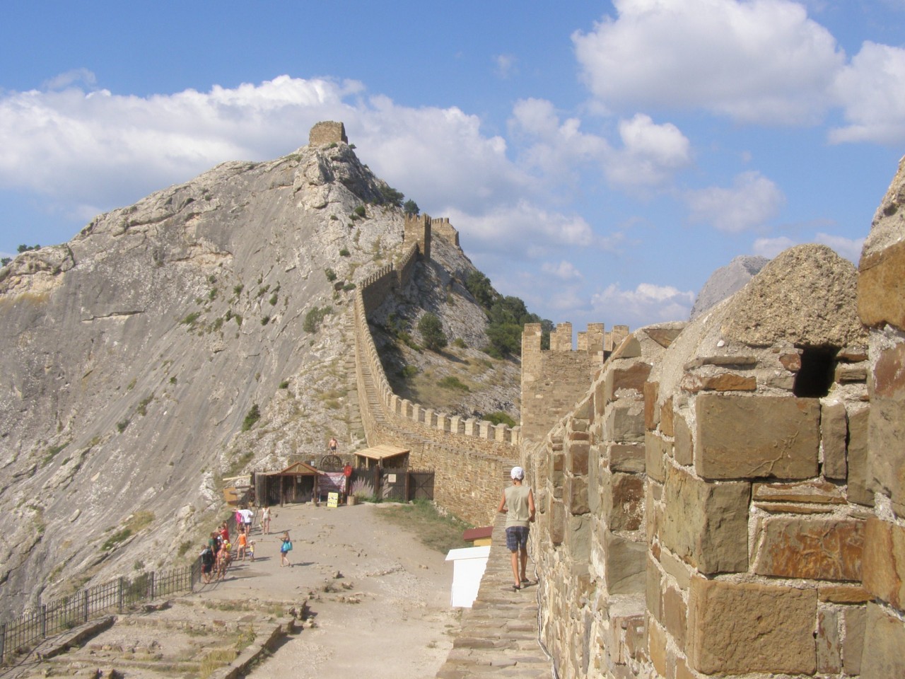 Отдых в Крыму. Генуэзская крепость. Отдых в Крыму. Генуэзская крепость.