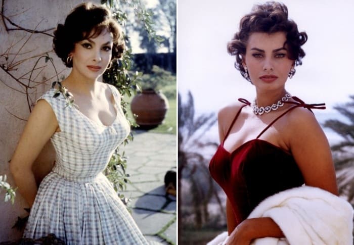 Джина Лоллобриджида и ее многолетняя соперница Софи Лорен | Фото: vintage-dream-s.livejournal.com Джина Лоллобриджида и ее многолетняя соперница Софи Лорен | Фото: vintage-dream-s.livejournal.com
