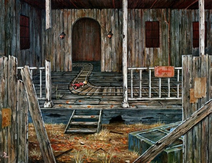 Таинственные и вызывающие воспоминания образы. Michael Brack Michael Brack