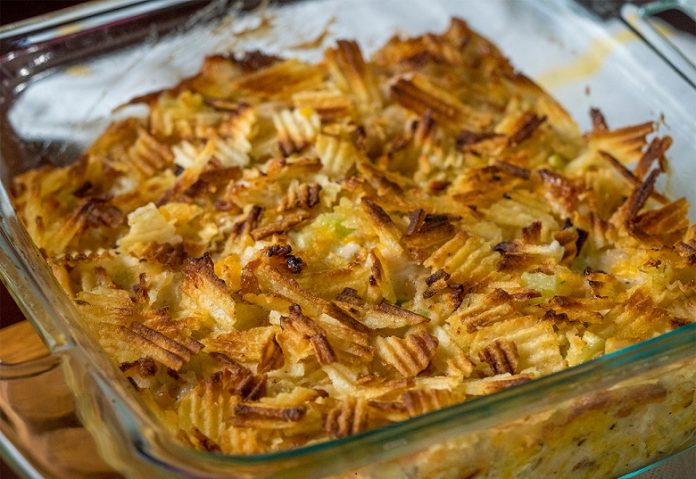 Салат с картофельными чипсами рецепт с Салат с картофельными чипсами рецепт с