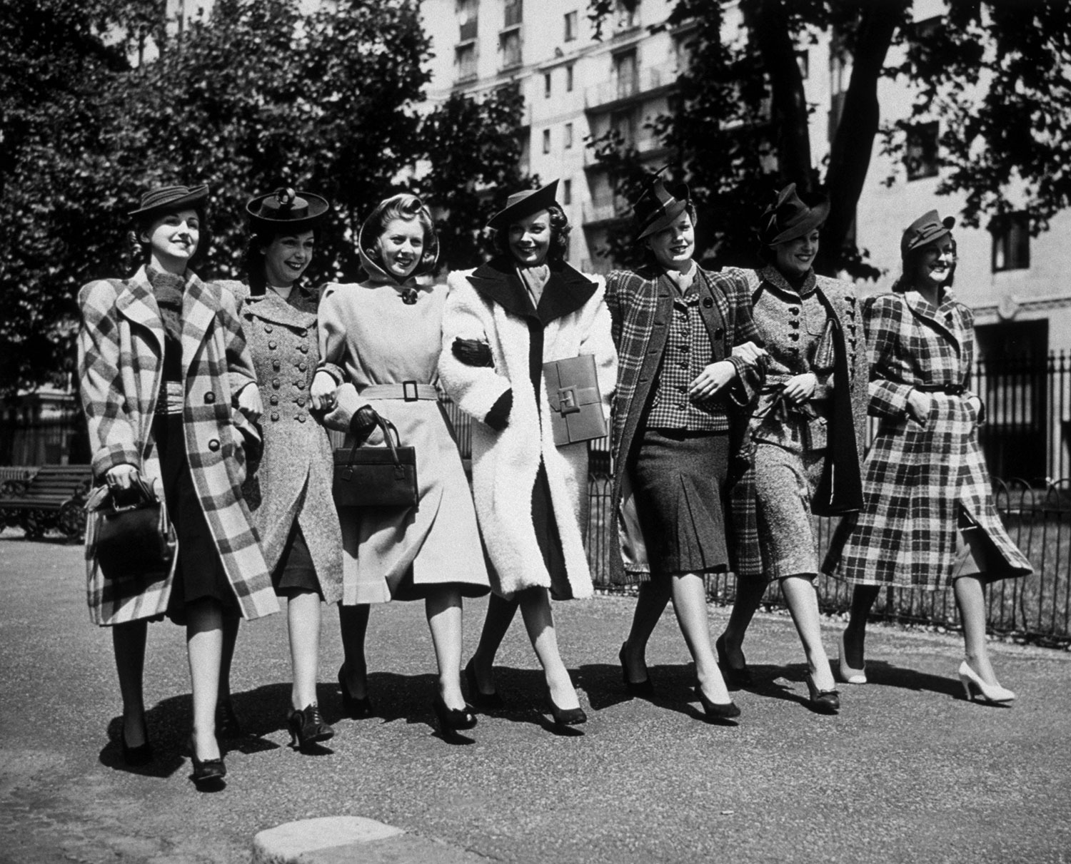 Мода 1940х Америка