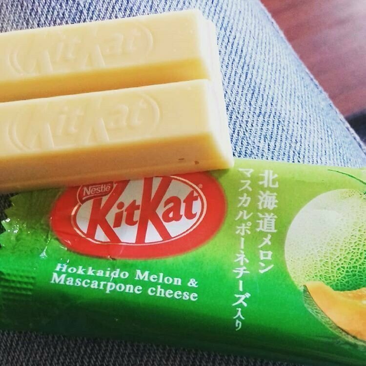 Kitkat со вкусом дыни Kitkat со вкусом дыни жизнь, подборка, странность, фотография, фотомир, явление, япония